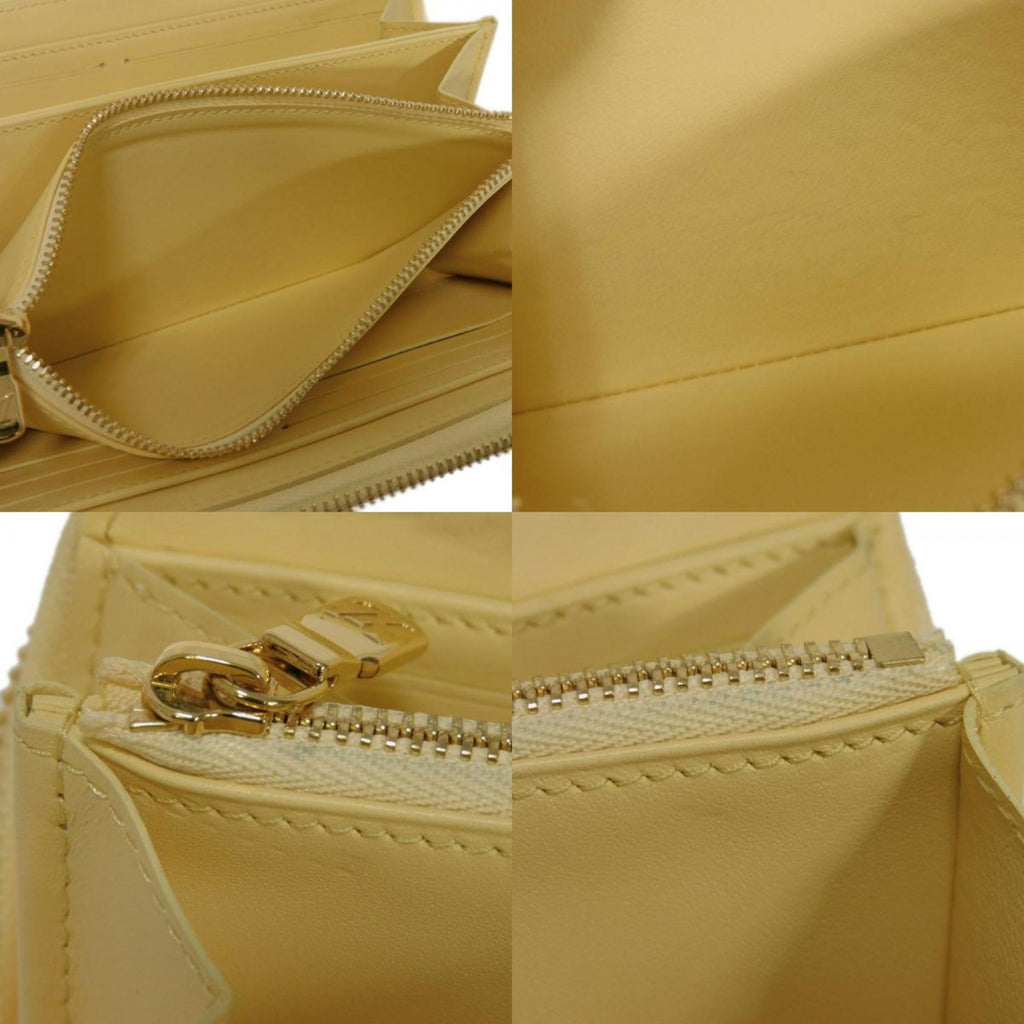 Louis Vuitton Monogram Jaune Yellow Leather Coin Purse/Coin Case (Pre-Owned)