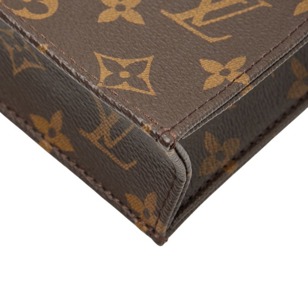 Louis Vuitton Brown Pvc Leather Handbag Shoulder Bag (Pre-Owned)