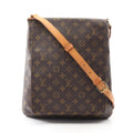 Louis Vuitton Brown Pvc Leather Shoulder Bag (Pre-Owned)