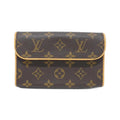 Louis Vuitton Brown Coated Canvas Fanny Pack Pochette (Pre-Owned)