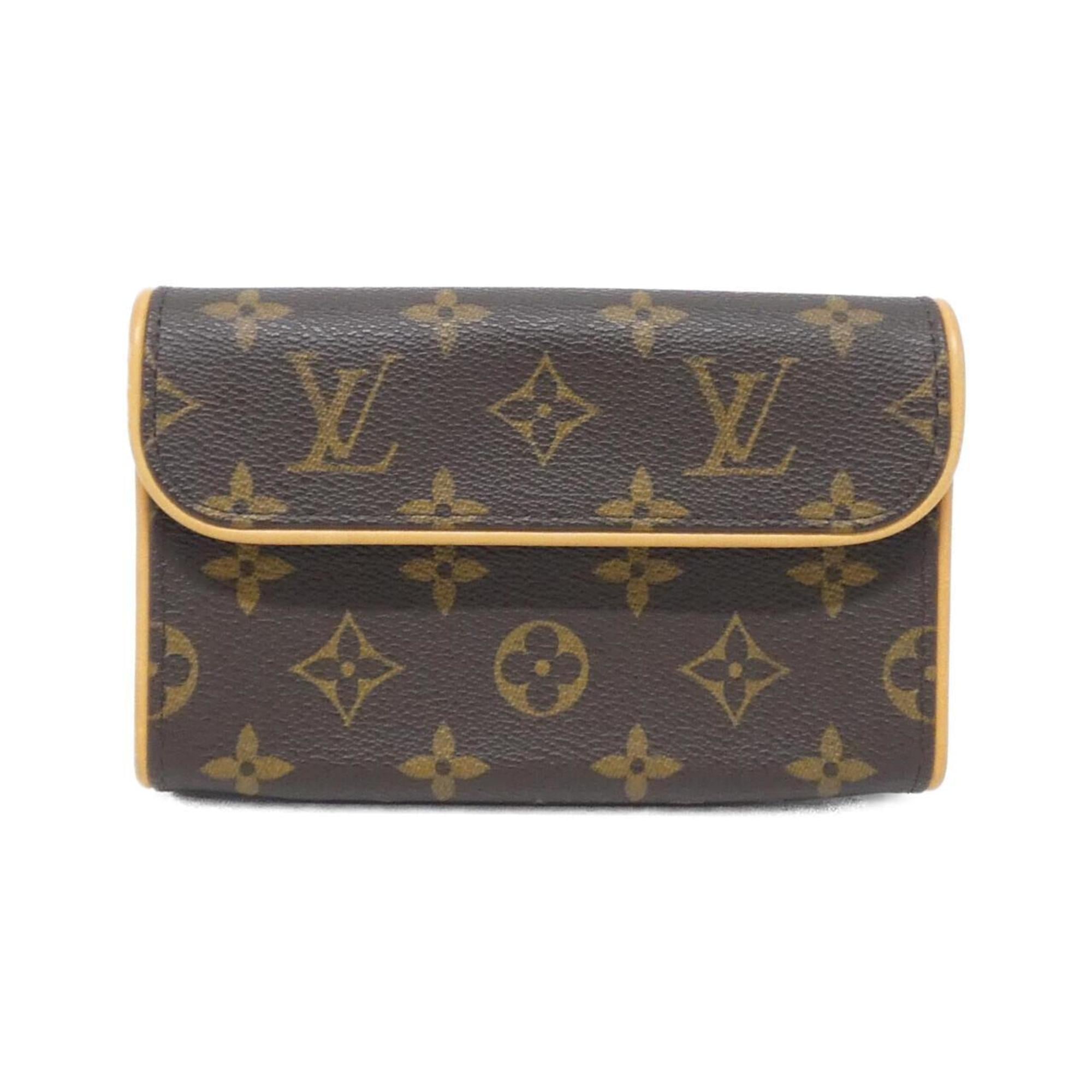 Louis Vuitton Brown Coated Canvas Fanny Pack Pochette (Pre-Owned)