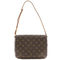 Louis Vuitton Brown Monogram Monogram Shoulder Bag (Pre-Owned)