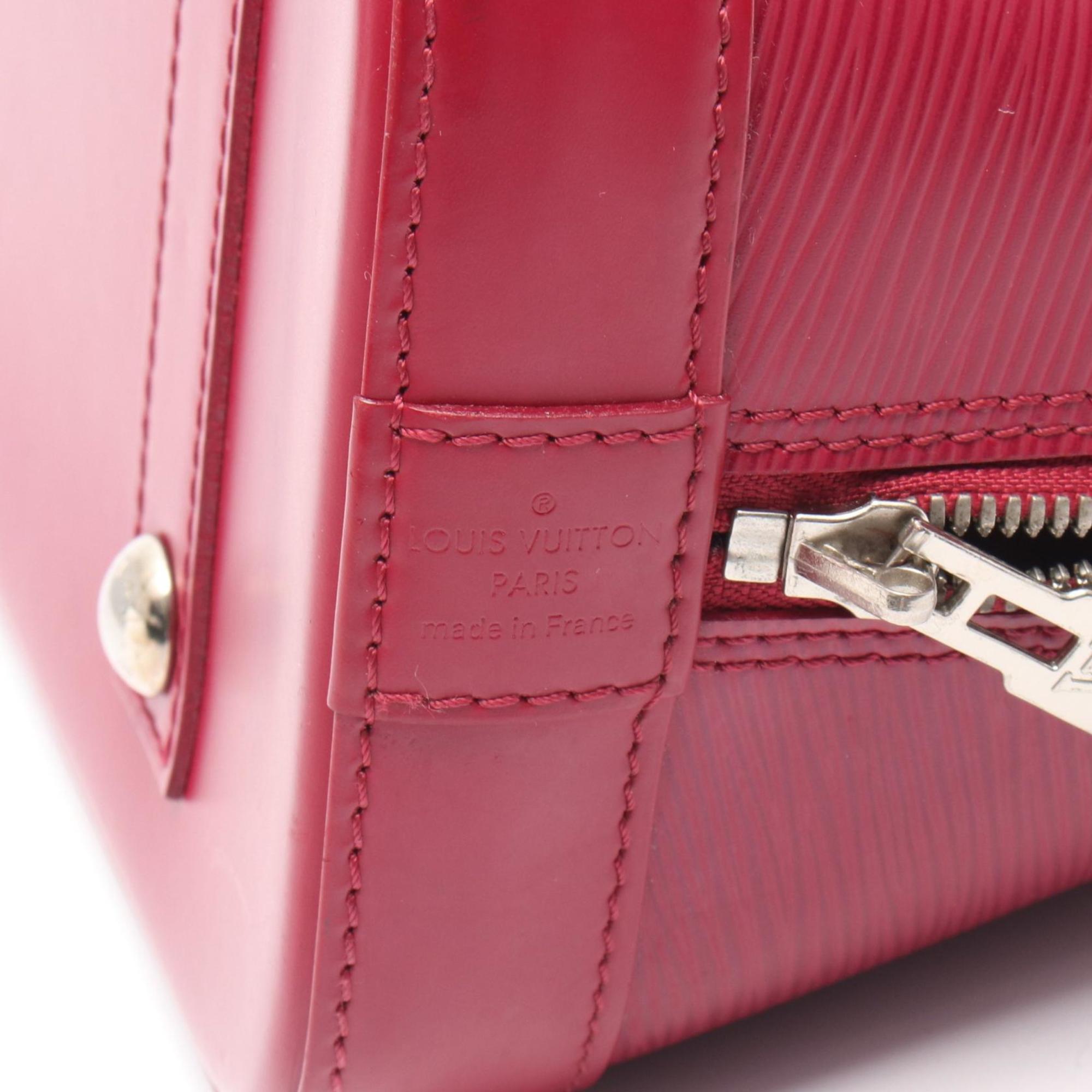 Louis Vuitton Pink Leather Handbag (Pre-Owned)