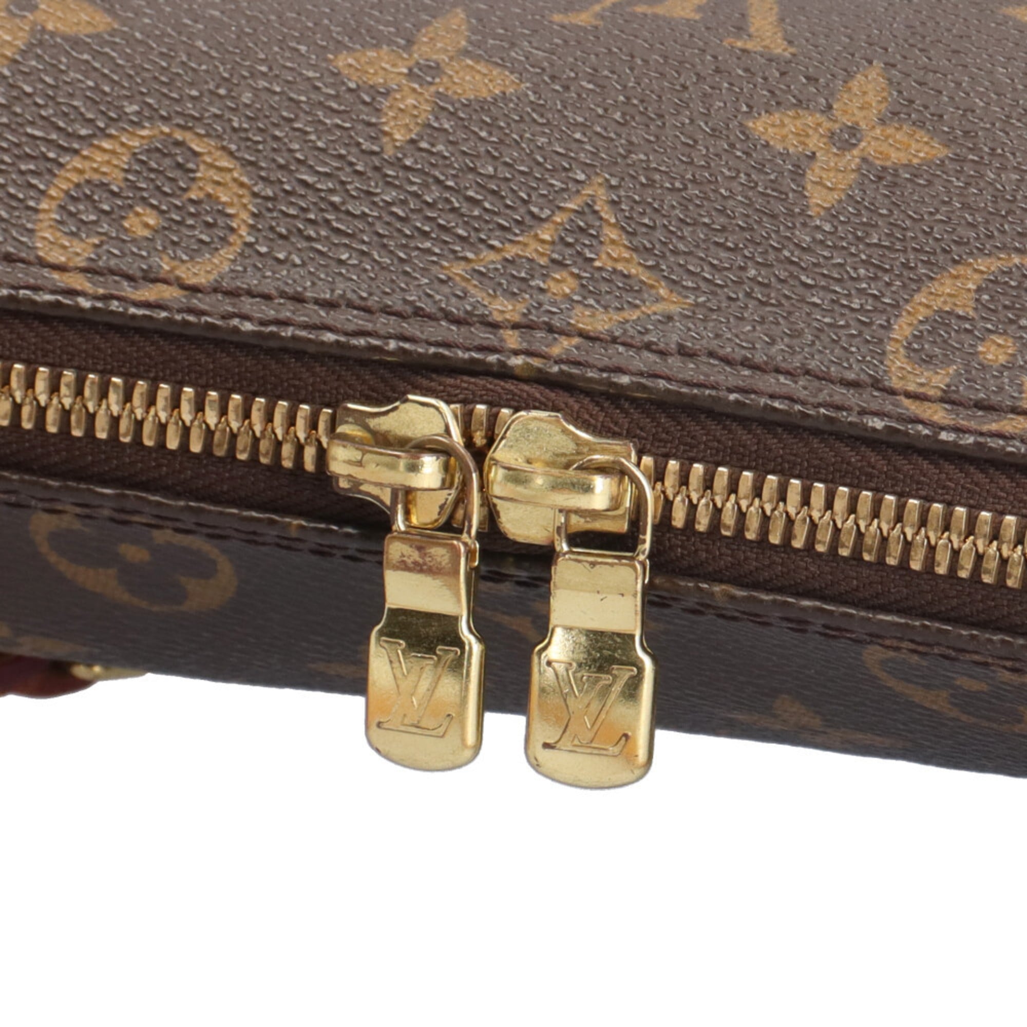 Louis Vuitton Brown Monogram Canvas Shoulder Bag (Pre-Owned)
