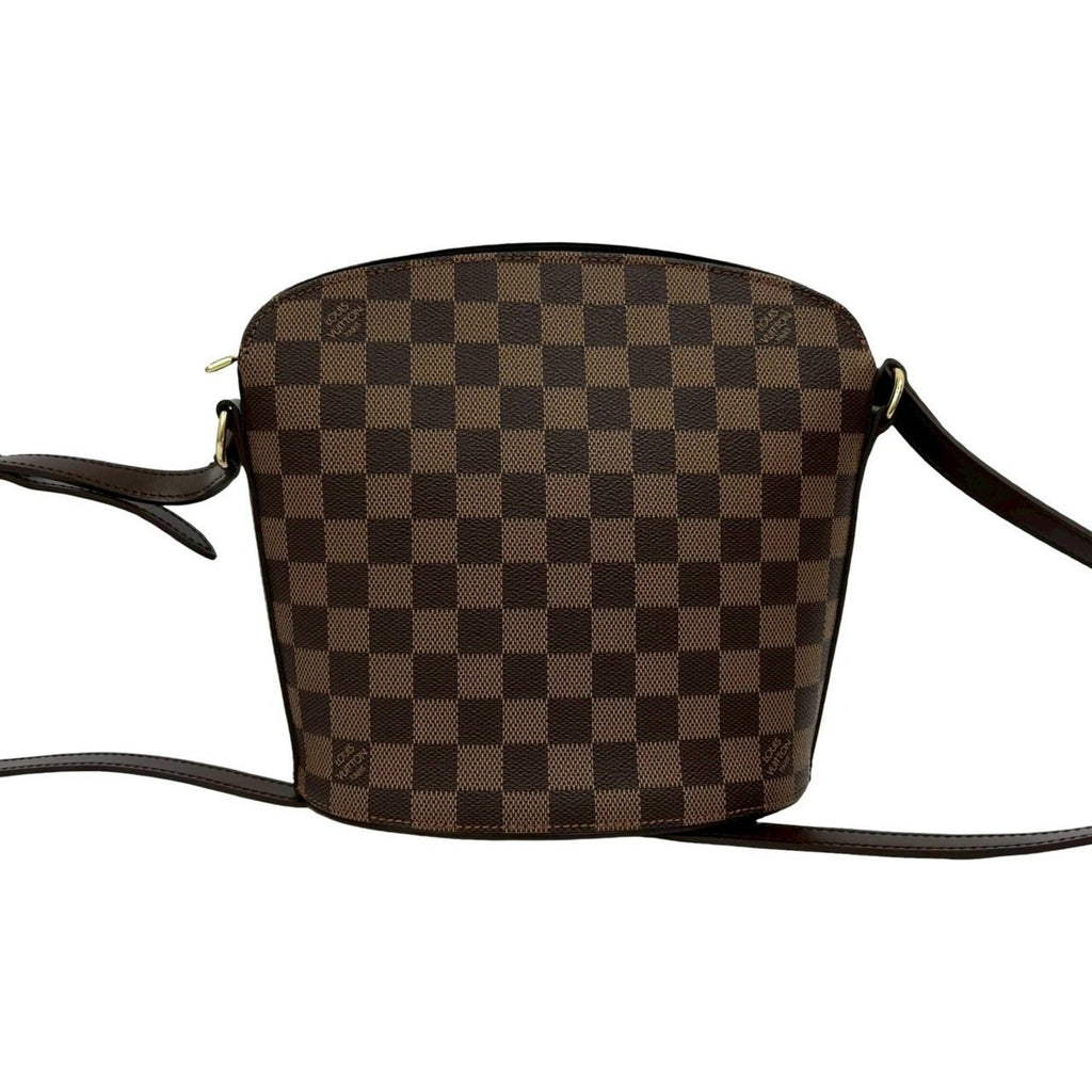 Louis Vuitton Brown Leather Pvc Pochette Shoulder Bag (Pre-Owned)