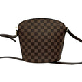 Louis Vuitton Brown Leather Pvc Pochette Shoulder Bag (Pre-Owned)