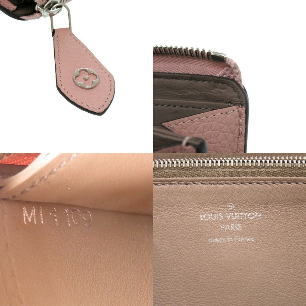 Louis Vuitton Magnolia Pink Leather Long Wallet (Bi-Fold) (Pre-Owned)