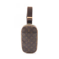 Louis Vuitton Monogram Brown Coated Canvas Leather Fanny Pack Sling Bag (Pre-Owned)