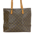 Louis Vuitton Brown Monogram Leather Tote Bag (Pre-Owned)