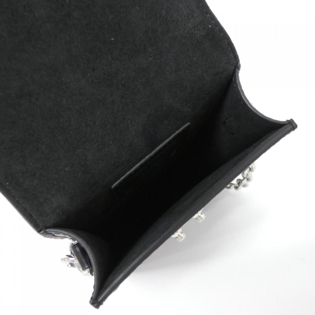 Louis Vuitton Black Coated Canvas Shoulder Bag (Pre-Owned)