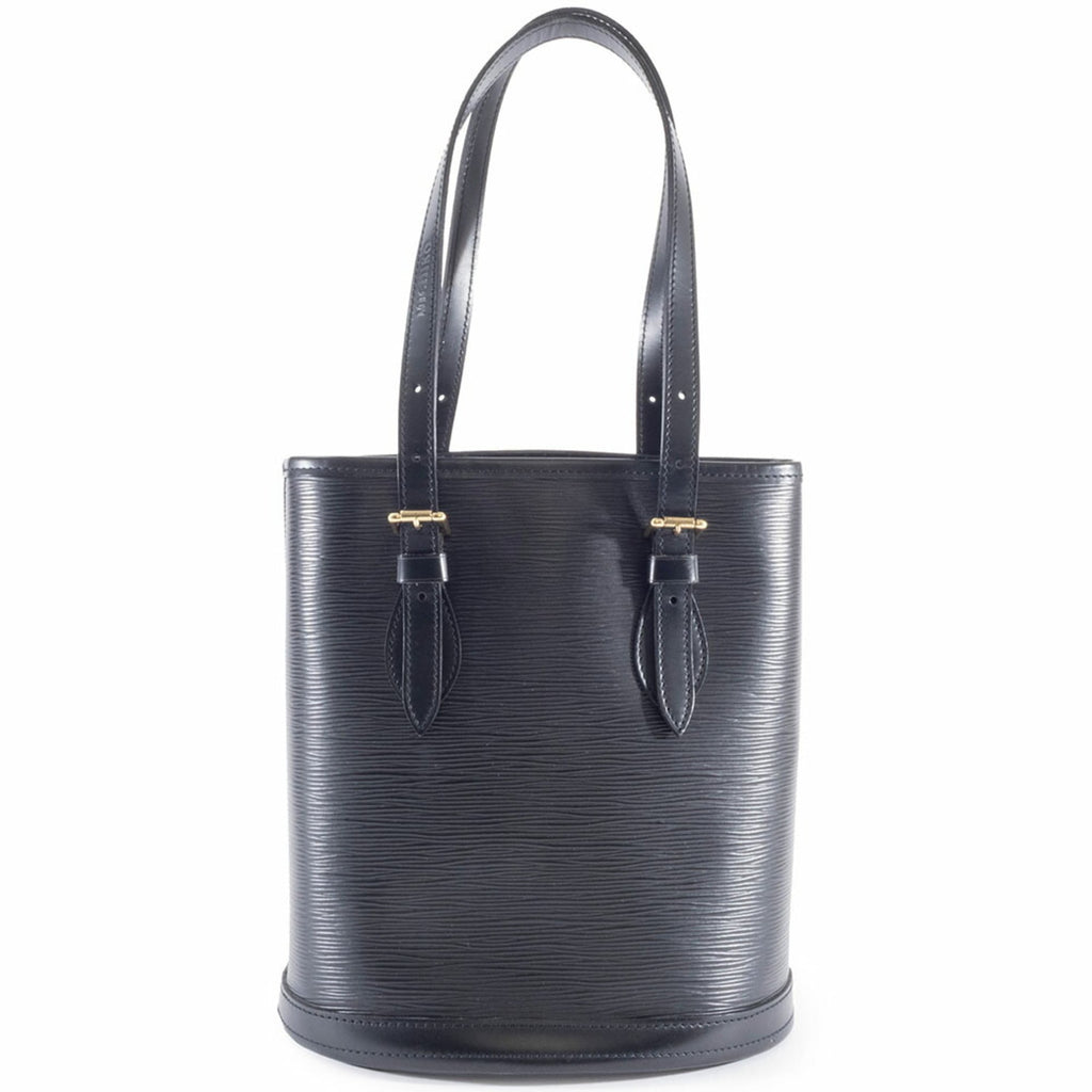 Louis Vuitton Noir Epi Leather Shoulder Bag (Pre-Owned)
