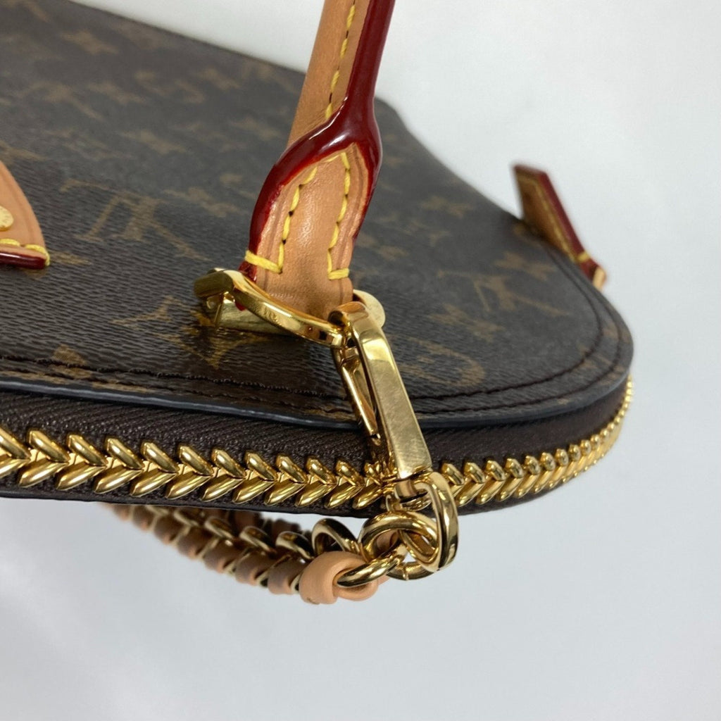 Louis Vuitton Brown Monogram Monogram Handbag Shoulder Bag (Pre-Owned)
