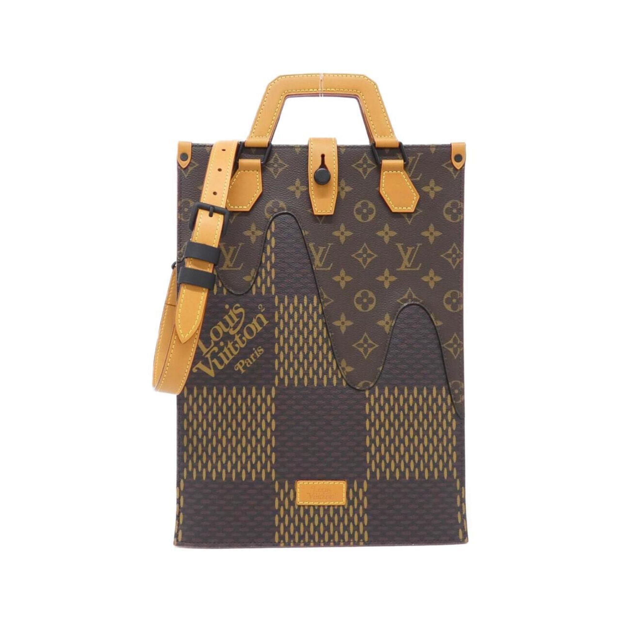 Louis Vuitton Damier Canvas Ebene Coated Canvas Handbag (Pre-Owned)