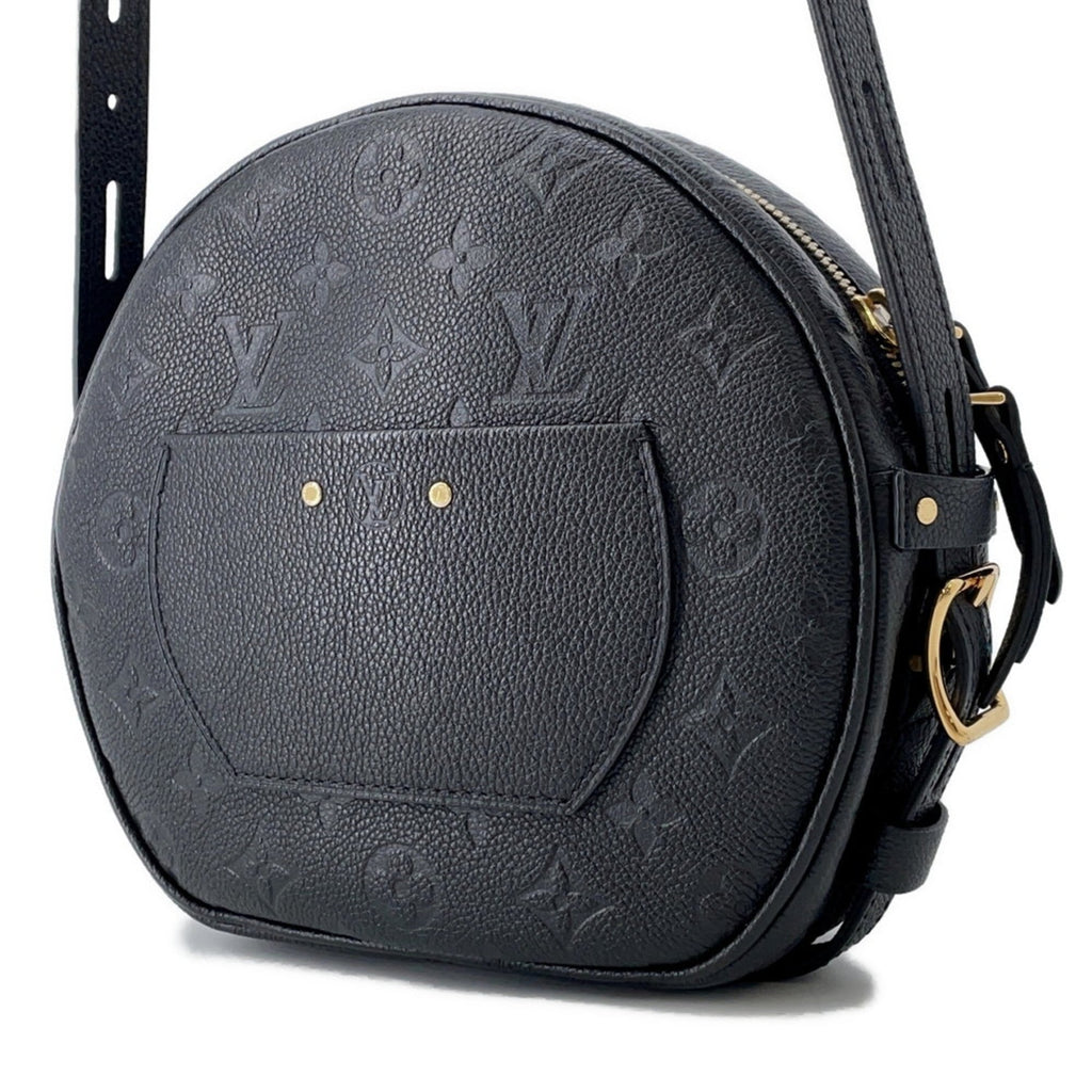 Louis Vuitton Monogram Empreinte Black Noir Monogram Empreinte Shoulder Bag (Pre-Owned)