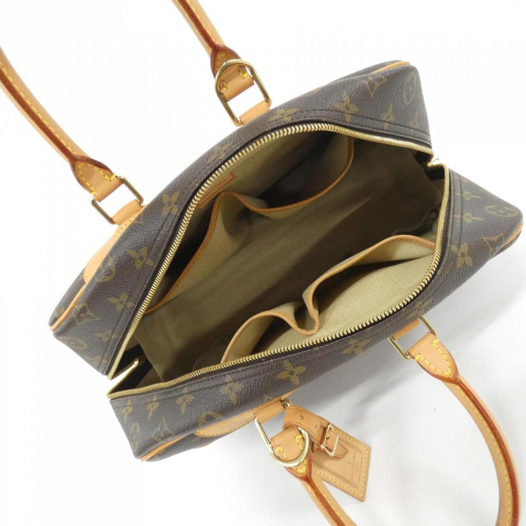Louis Vuitton Brown Coated Canvas Handbag (Pre-Owned)
