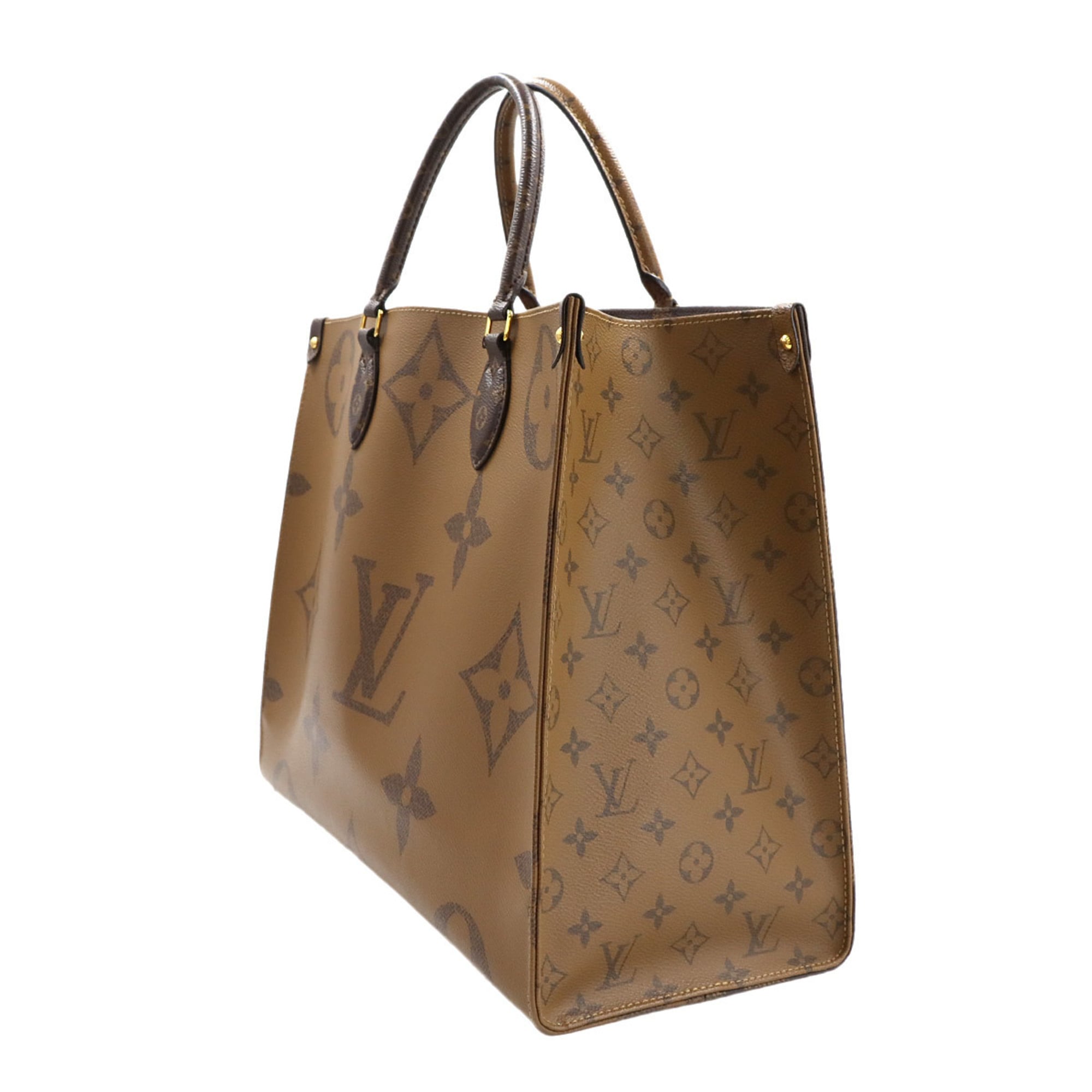 Louis Vuitton Monogram Monogram Reverse Monogram Monogram Reverse Shoulder Bag Tote Bag (Pre-Owned)