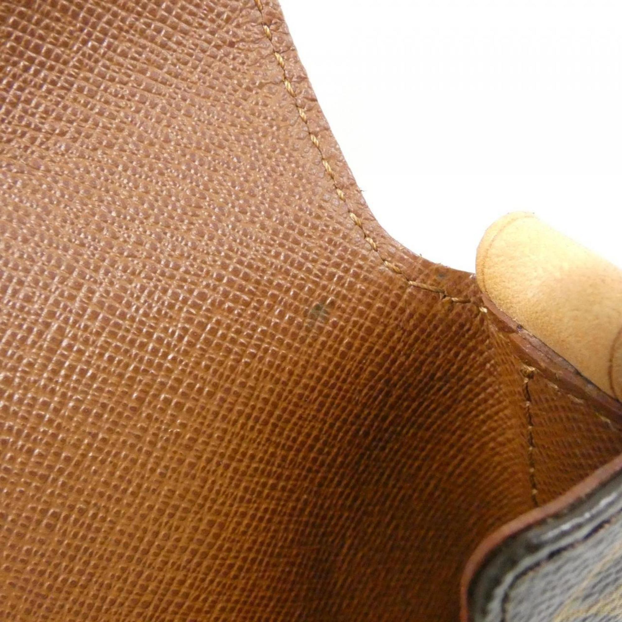 Louis Vuitton Brown Coated Canvas Shoulder Bag (Pre-Owned)