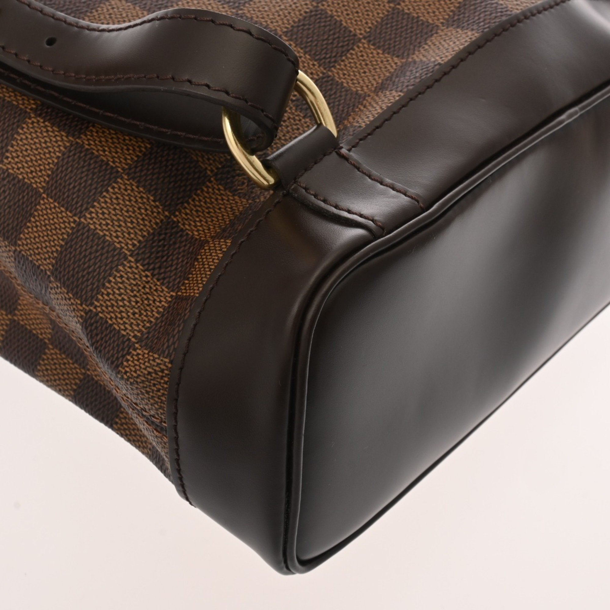 Louis Vuitton Brown Damier Canvas Damier Canvas Backpack (Pre-Owned)