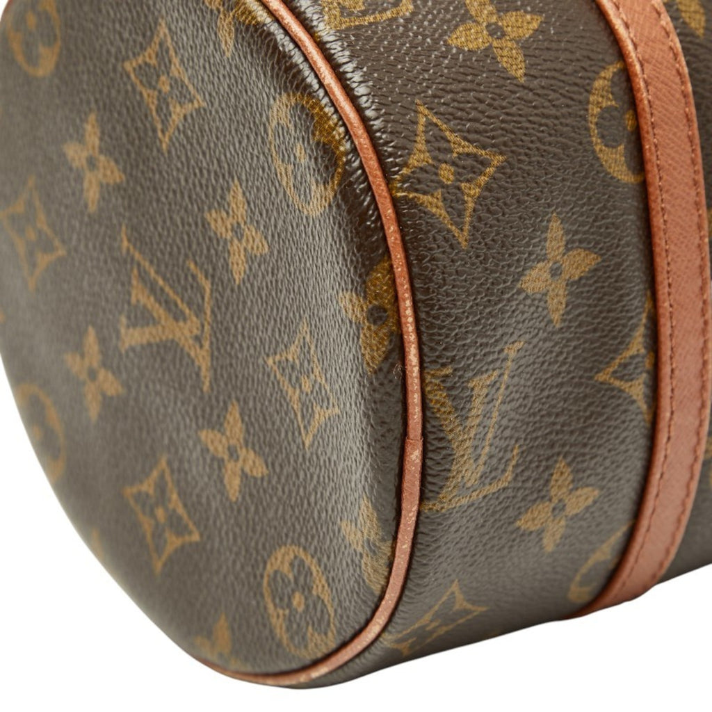 Louis Vuitton Monogram Brown Pvc Leather Handbag (Pre-Owned)