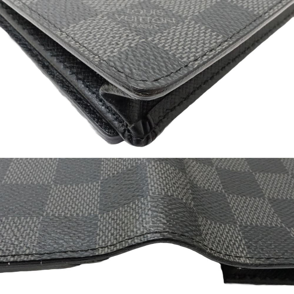 Louis Vuitton Black Canvas Coin Purse/Coin Case (Pre-Owned)