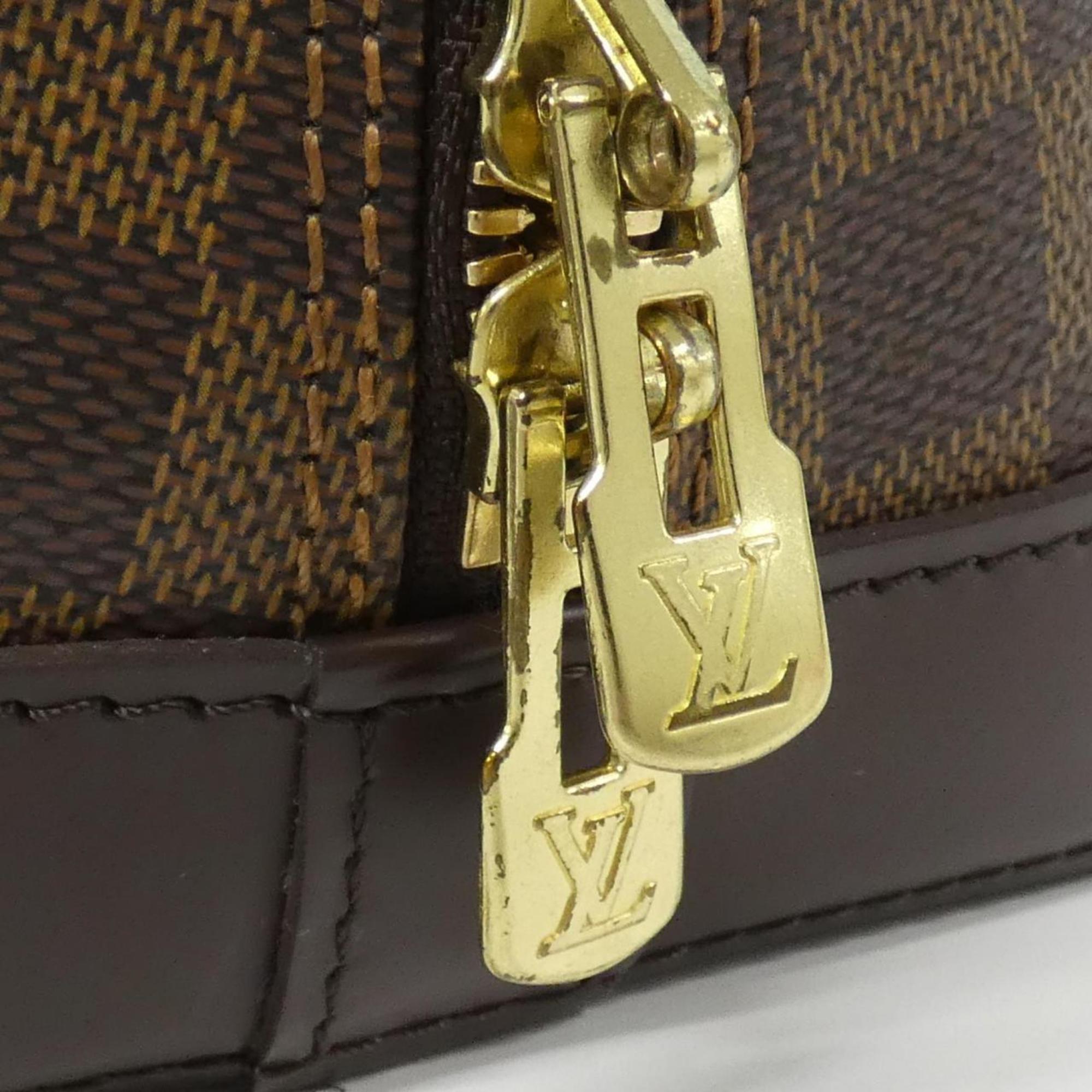 Louis Vuitton Ebene Coated Canvas Handbag (Pre-Owned)