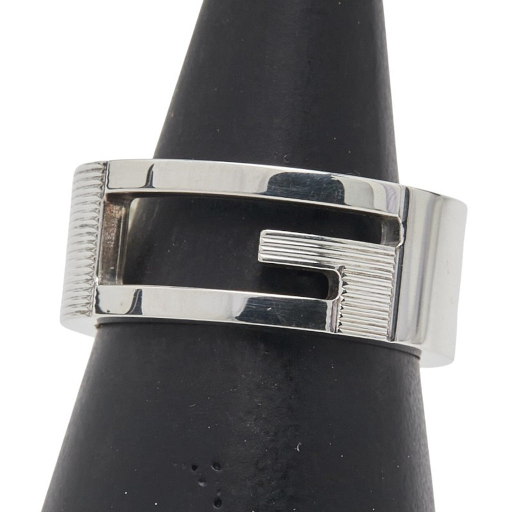 Cutout G Ring Sterling Silver
