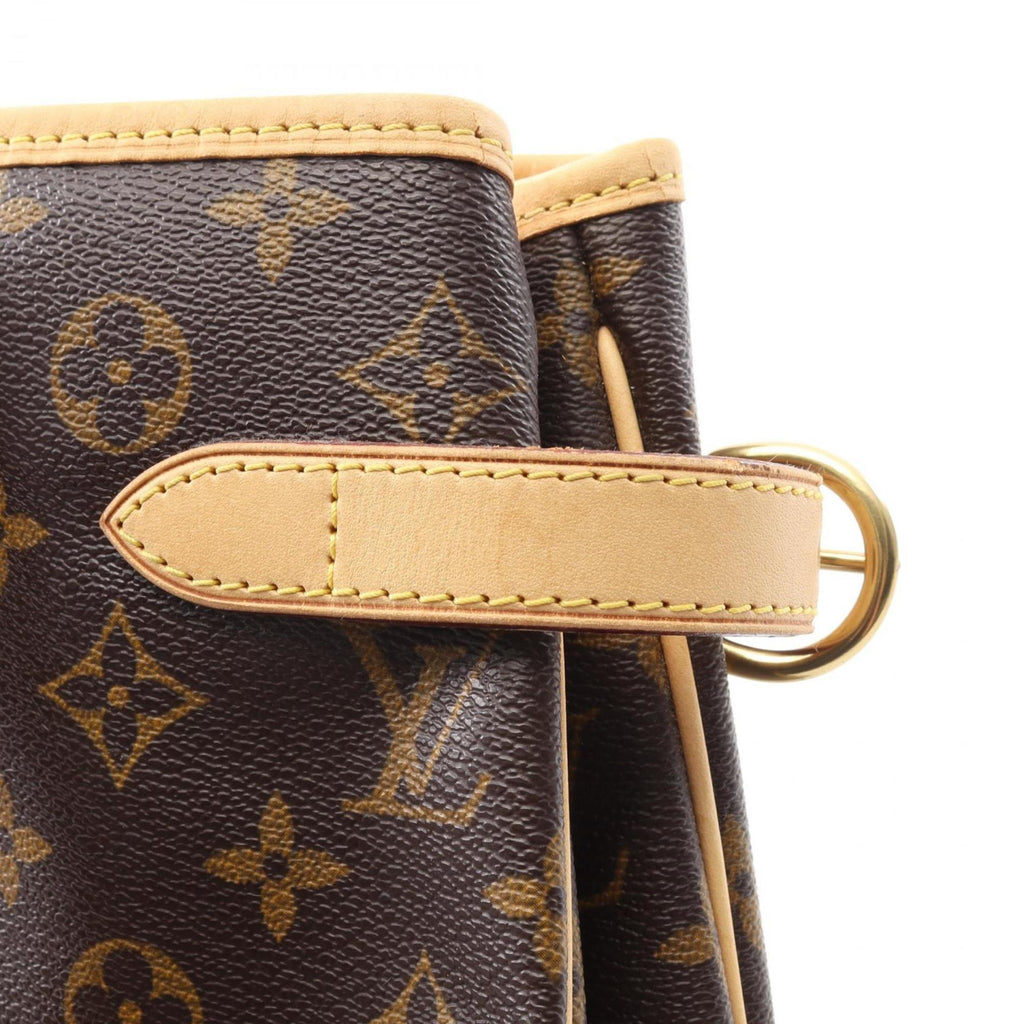 Louis Vuitton Brown Monogram Coated Canvas Shoulder Bag (Pre-Owned)