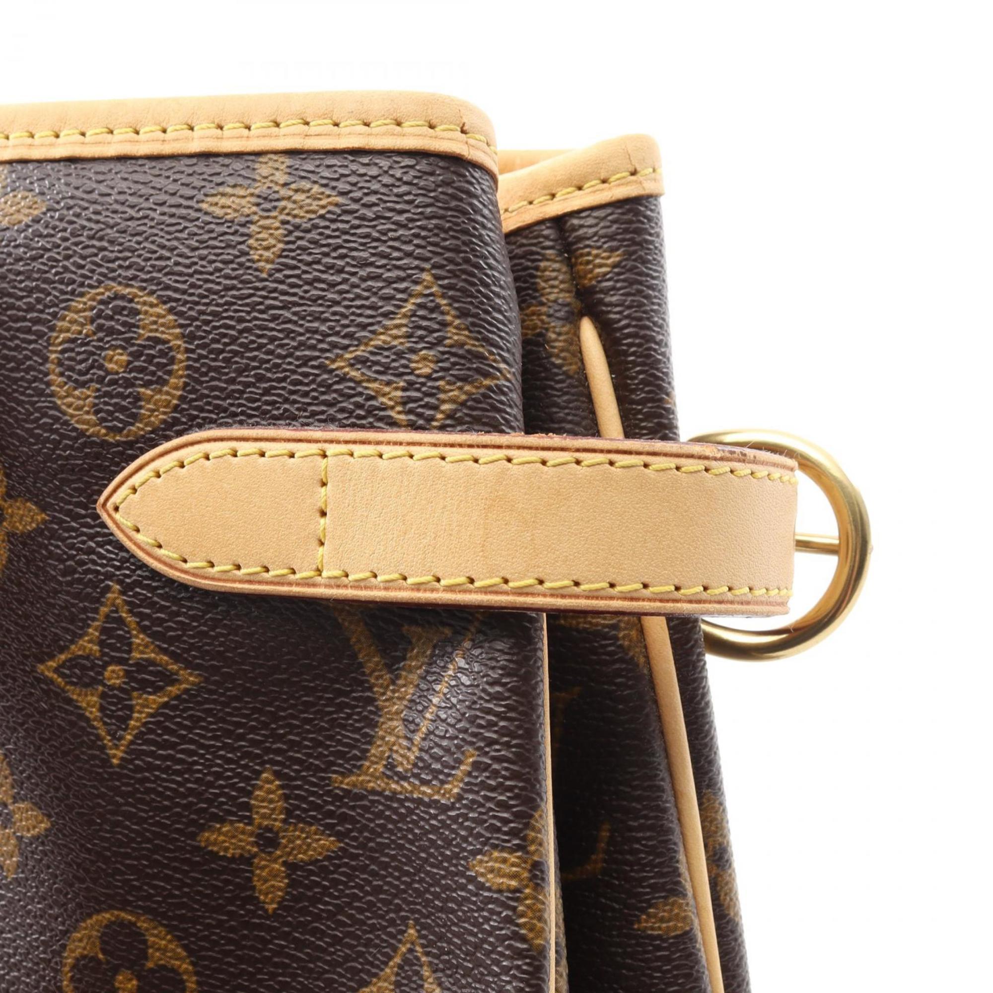 Louis Vuitton Brown Monogram Coated Canvas Shoulder Bag (Pre-Owned)