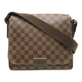 Louis Vuitton Brown Damier Canvas Pvc Shoulder Bag (Pre-Owned)