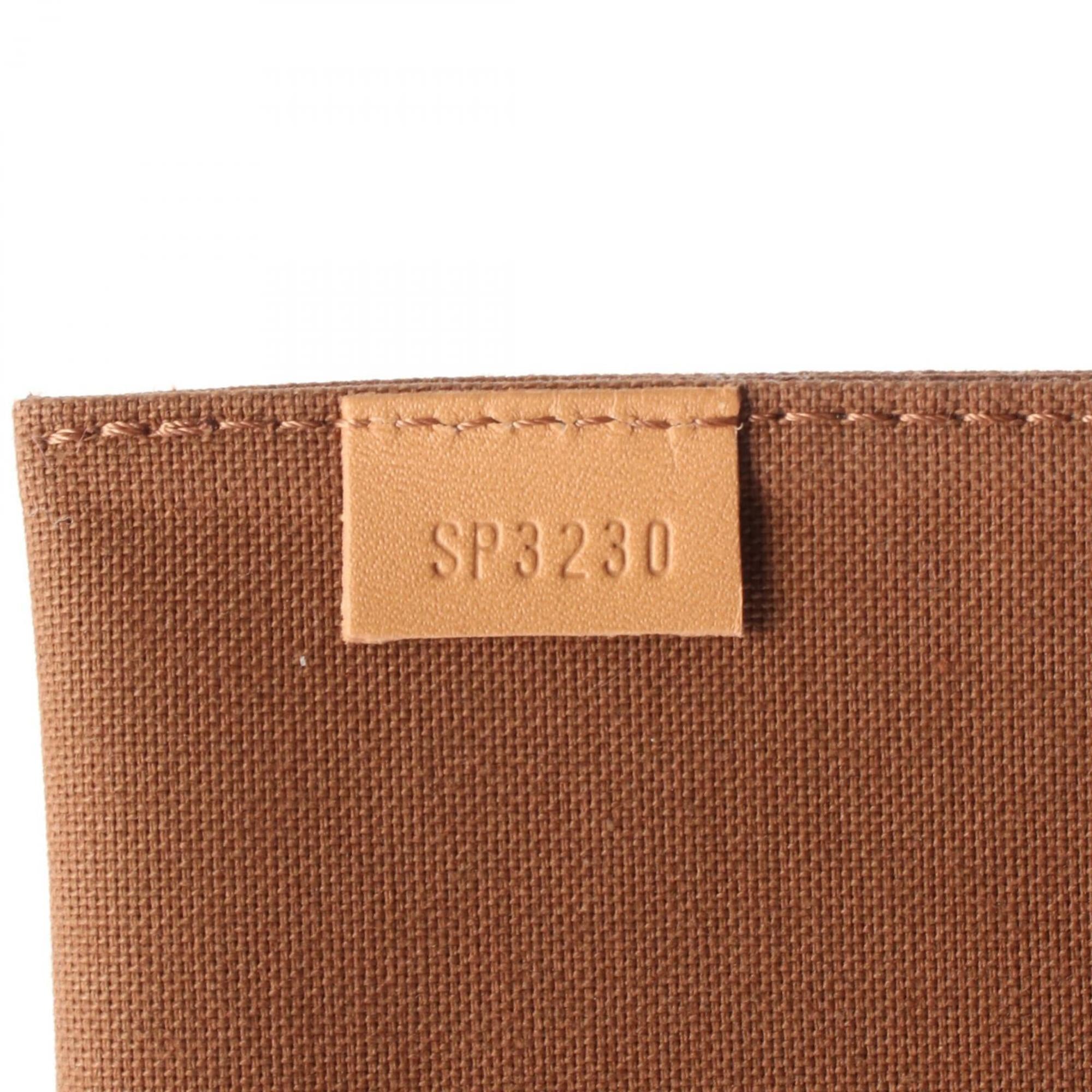 Louis Vuitton Brown Coated Canvas Leather Handbag (Pre-Owned)