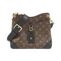 Louis Vuitton Black Marron Coated Canvas Shoulder Bag (Pre-Owned)