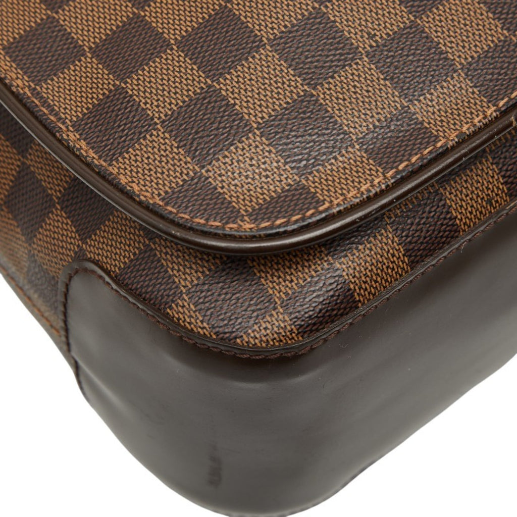 Louis Vuitton Brown Pvc Leather Shoulder Bag (Pre-Owned)