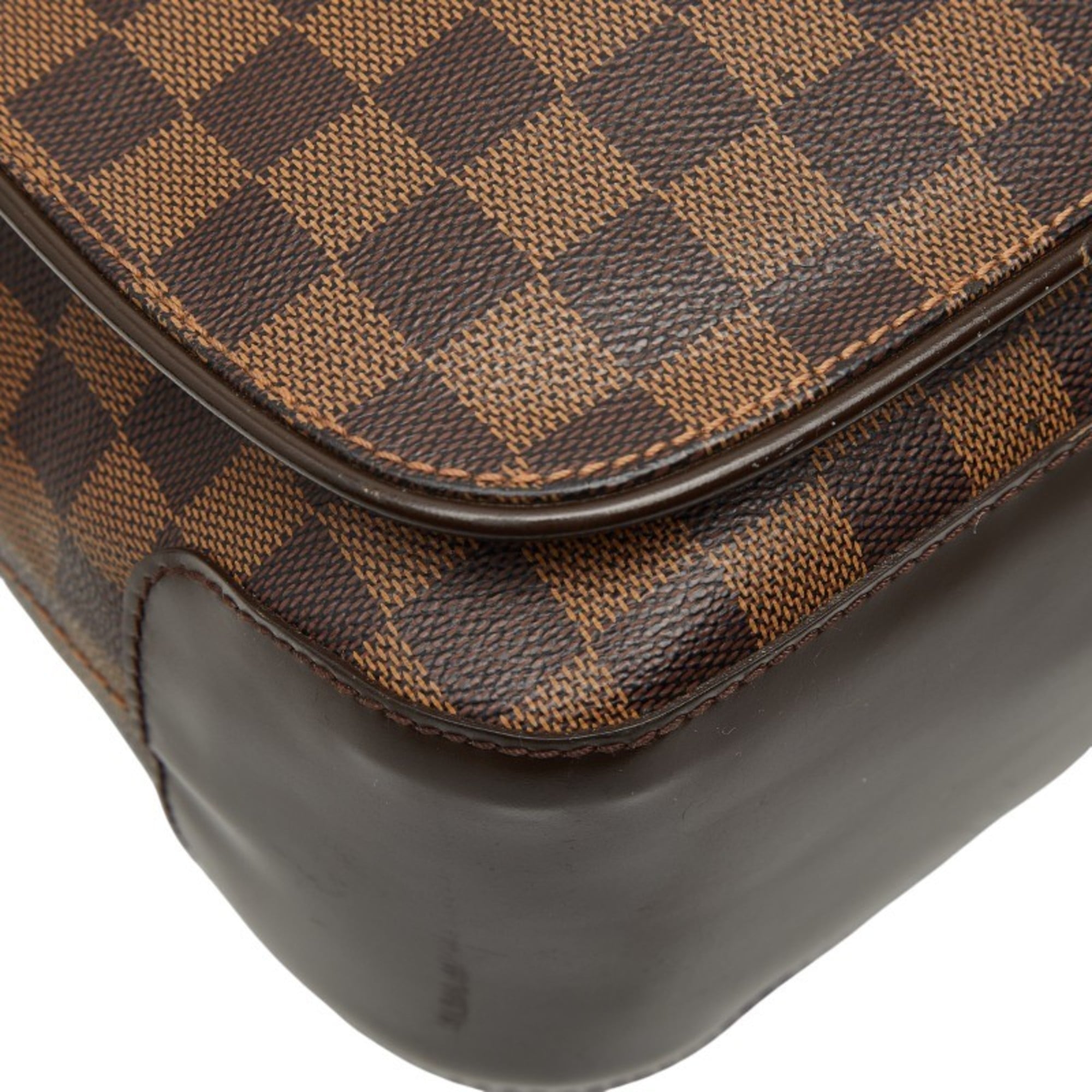 Louis Vuitton Brown Pvc Leather Shoulder Bag (Pre-Owned)