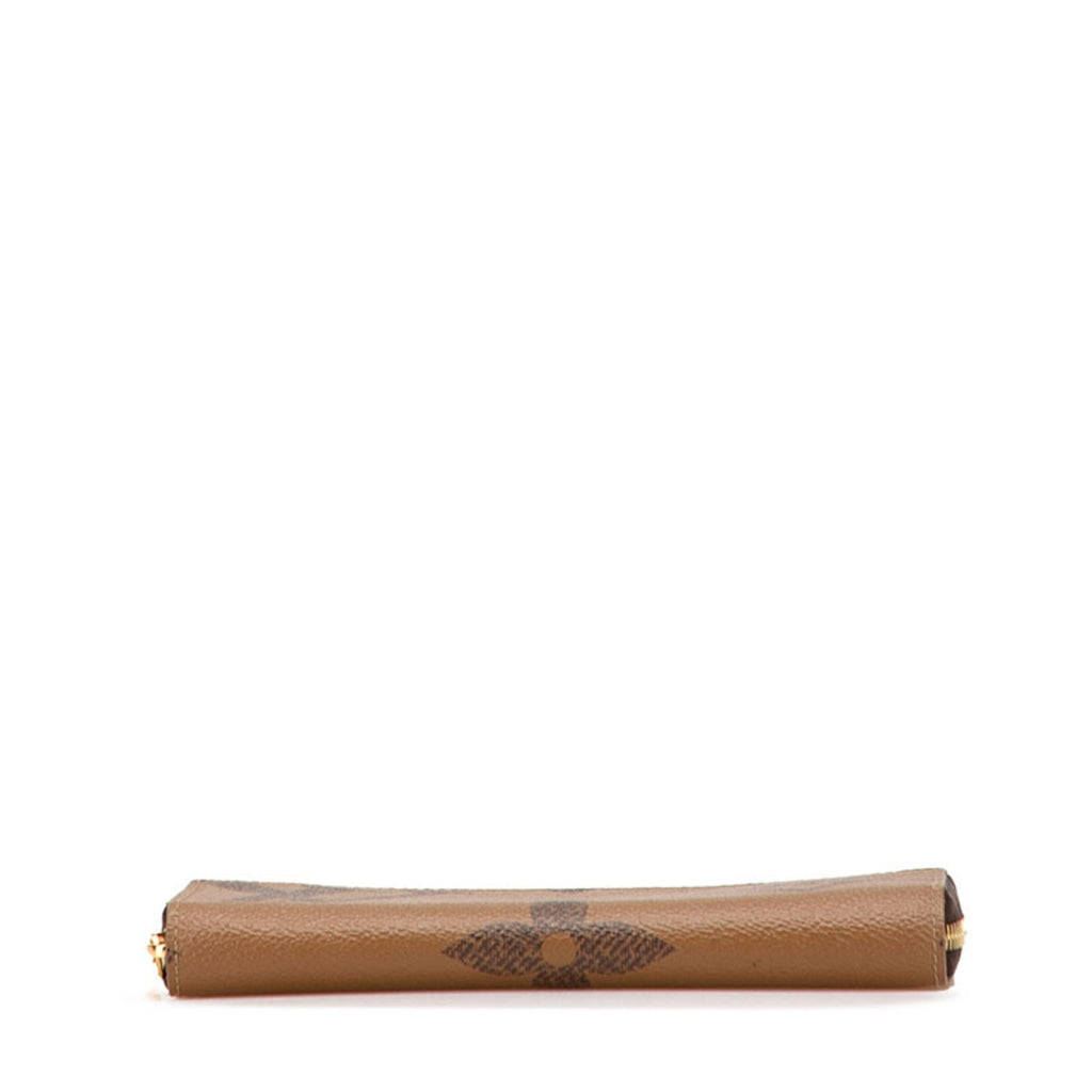 Louis Vuitton Monogram Brown Monogram Long Wallet (Bi-Fold) (Pre-Owned)