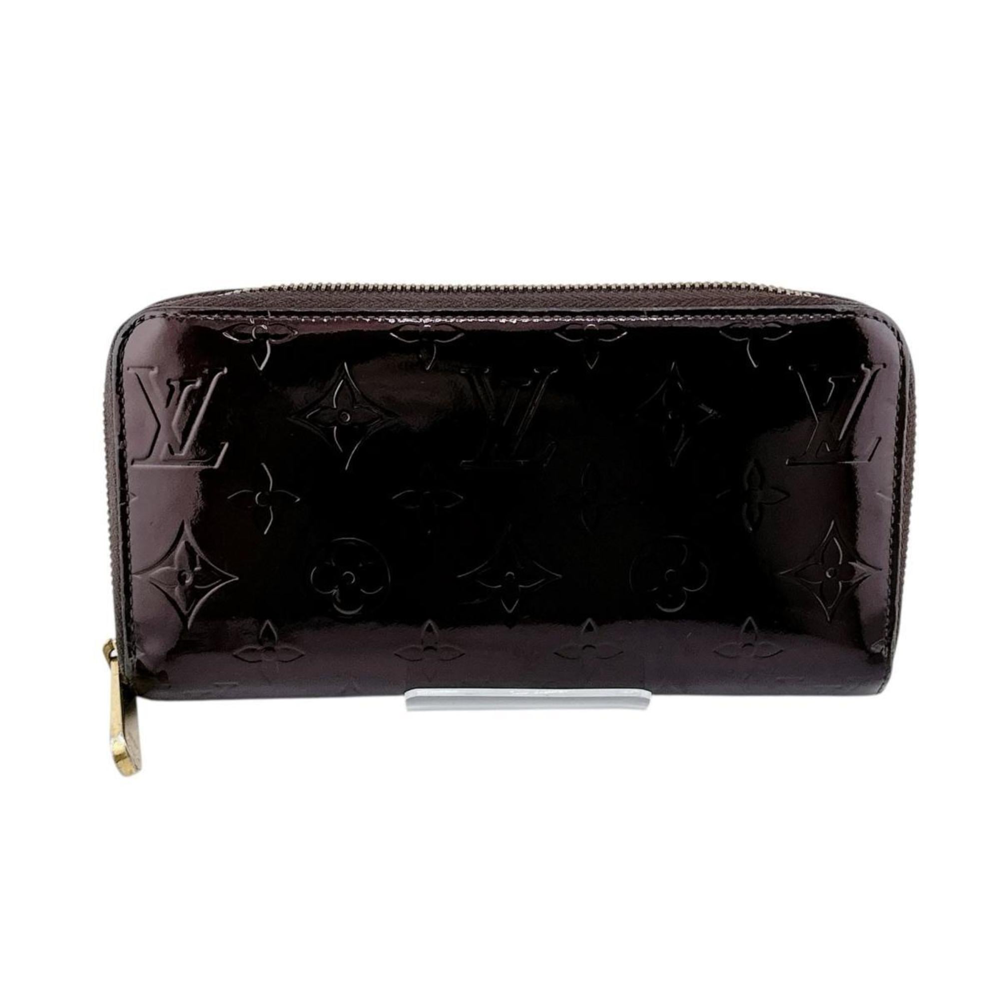 Louis Vuitton Magenta Monogram Vernis Long Wallet (Bi-Fold) (Pre-Owned)