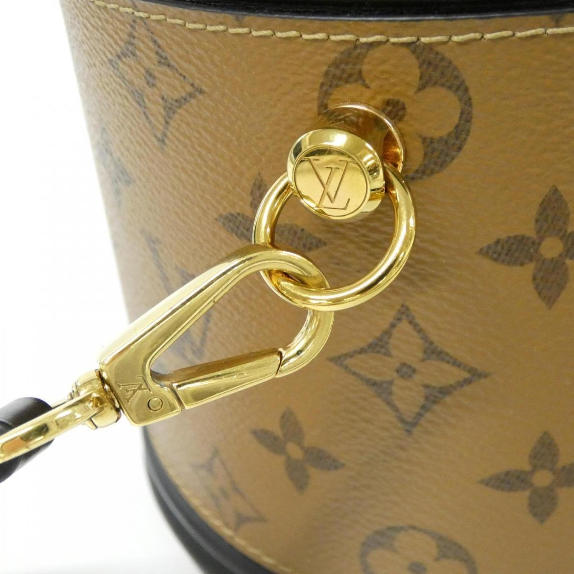Louis Vuitton Brown Coated Canvas Handbag (Pre-Owned)