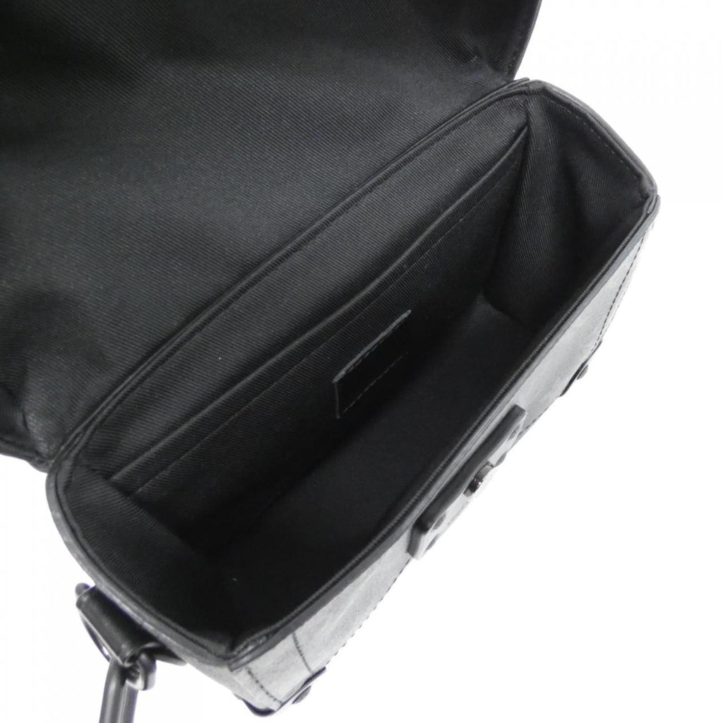 Louis Vuitton Black Coated Canvas Shoulder Bag (Pre-Owned)