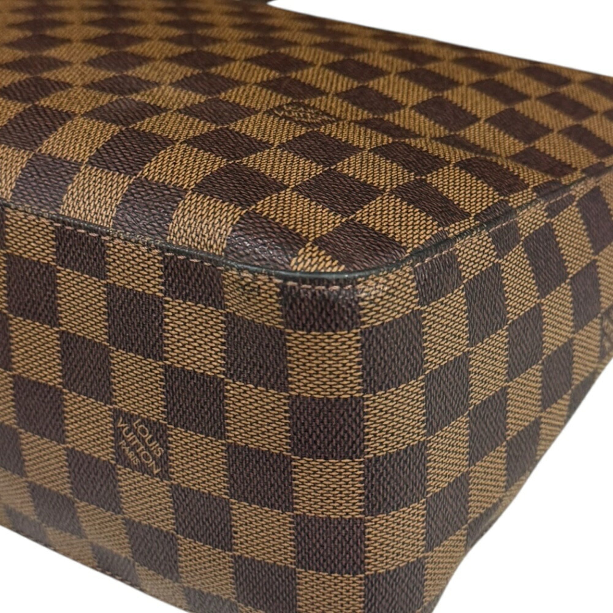 Louis Vuitton Brown Damier Canvas Shoulder Bag (Pre-Owned)