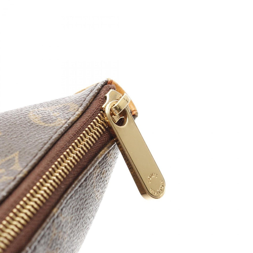 Louis Vuitton Brown Monogram Pvc Coated Canvas Leather Tote Bag (Pre-Owned)