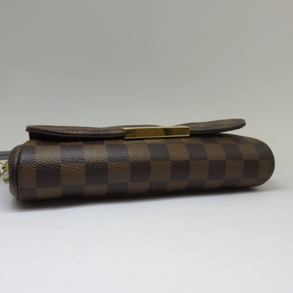 Louis Vuitton Damier Damier Canvas Ebene Shoulder Bag (Pre-Owned)