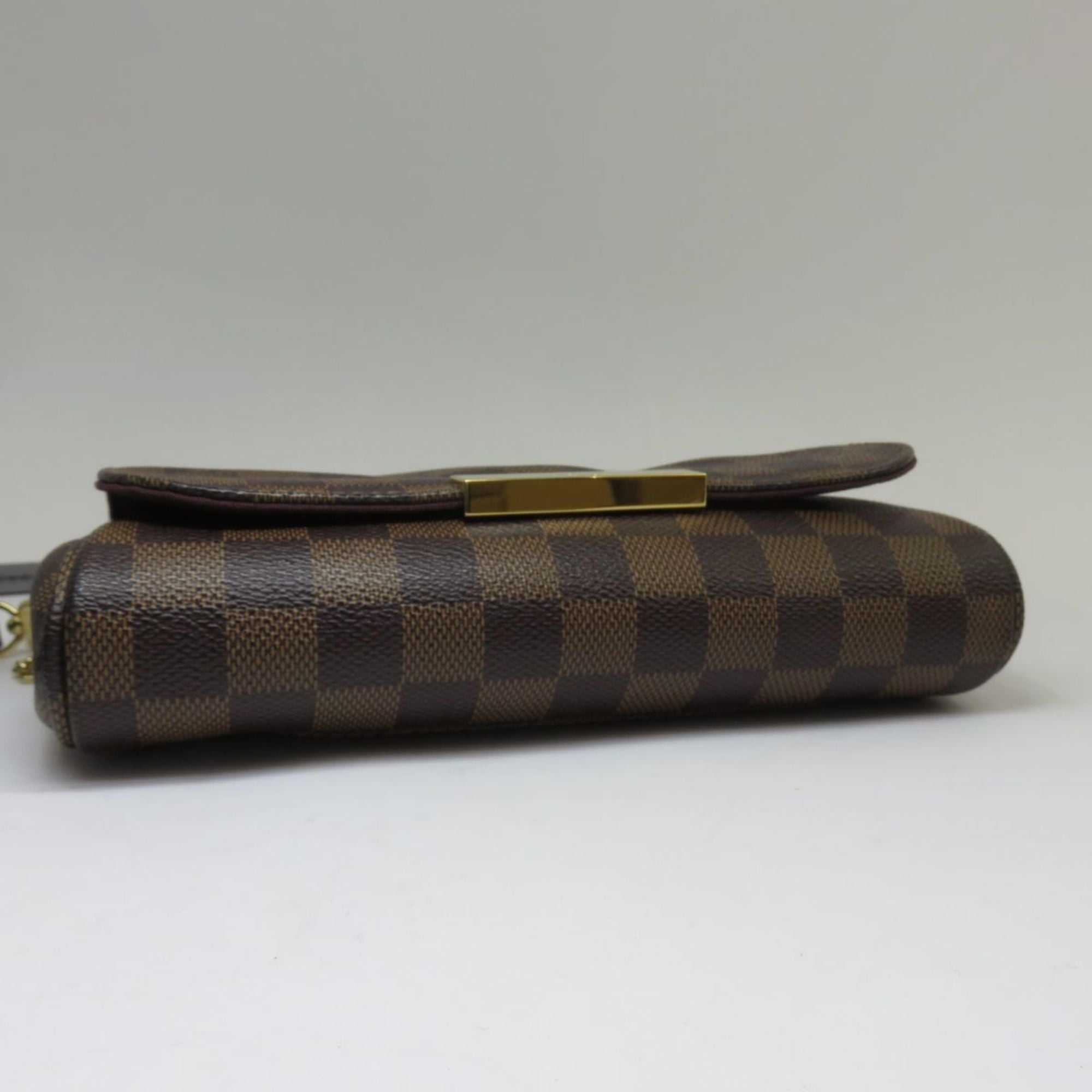Louis Vuitton Damier Damier Canvas Ebene Shoulder Bag (Pre-Owned)