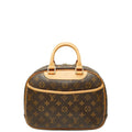 Louis Vuitton Monogram Brown Pvc Leather Handbag (Pre-Owned)