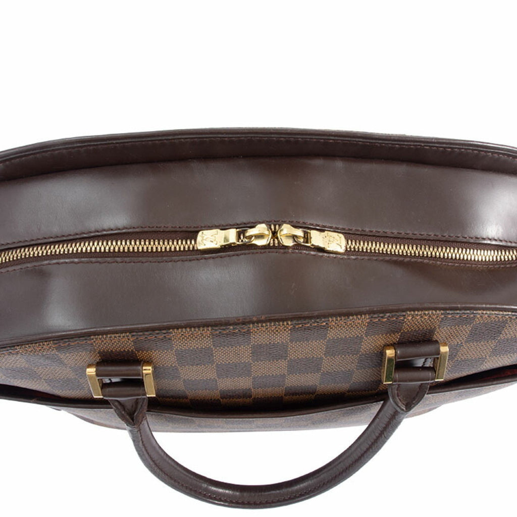 Louis Vuitton Brown Damier Canvas Ebene Damier Canvas Handbag (Pre-Owned)