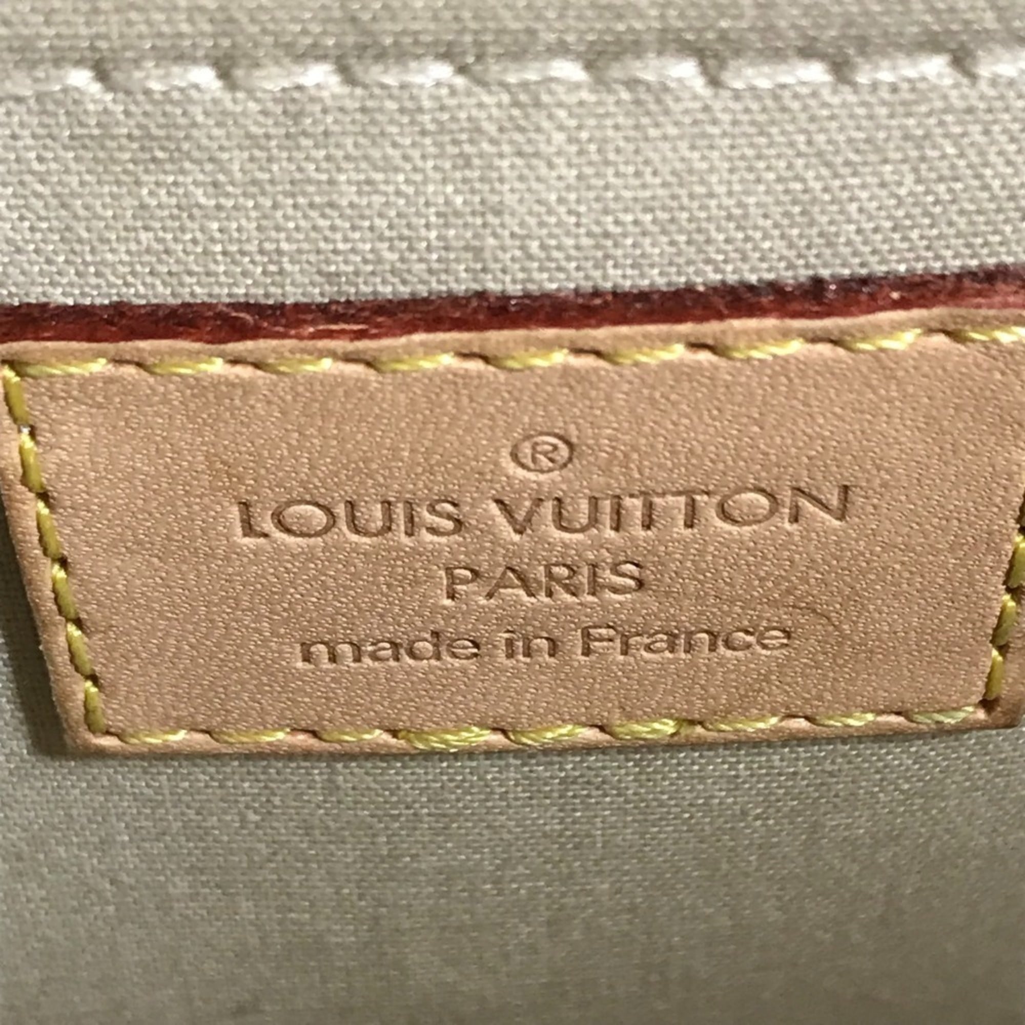 Louis Vuitton Yellow Monogram Vernis Shoulder Bag (Pre-Owned)
