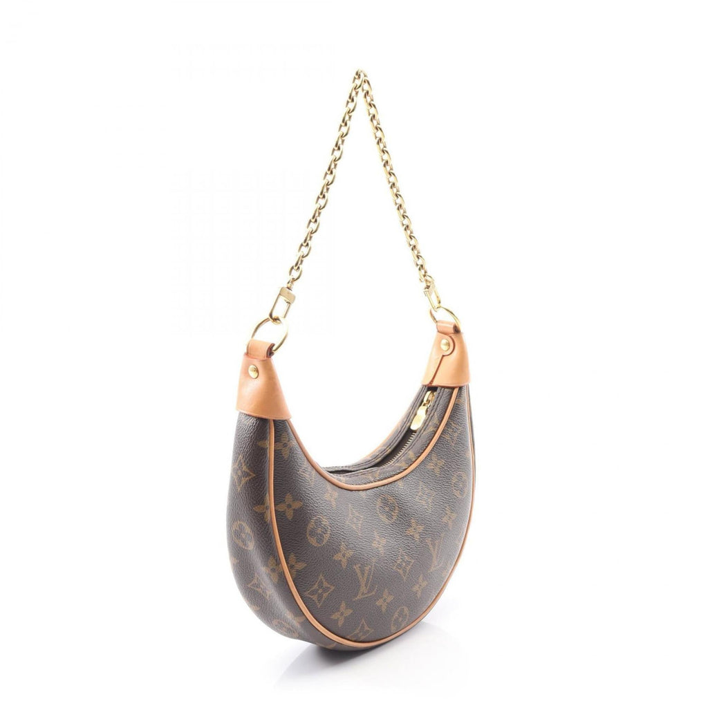 Louis Vuitton Brown Pvc Leather Shoulder Bag (Pre-Owned)