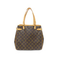 Louis Vuitton Marron Coated Canvas Shoulder Bag (Pre-Owned)