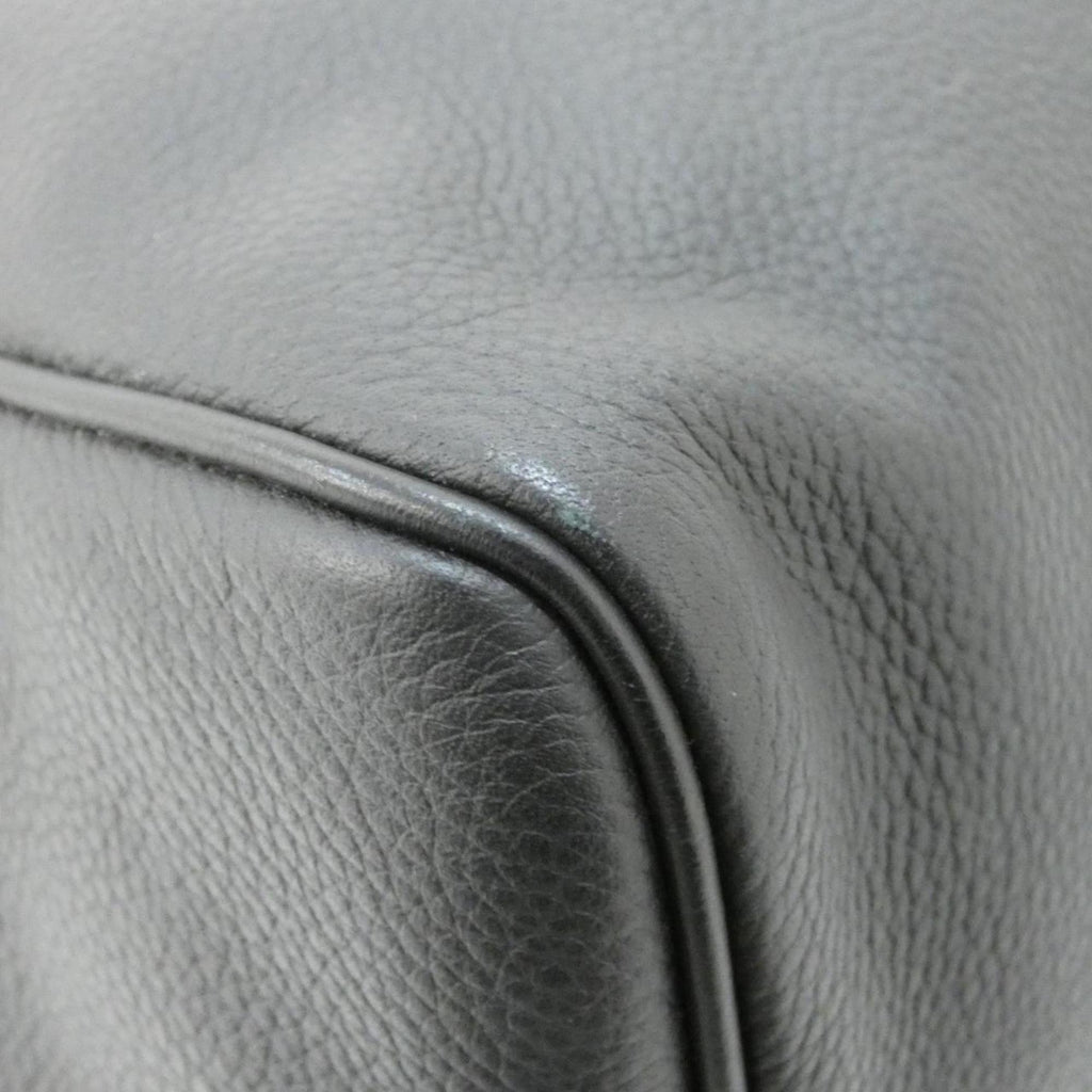 Louis Vuitton Black Leather Boston Bag (Pre-Owned)