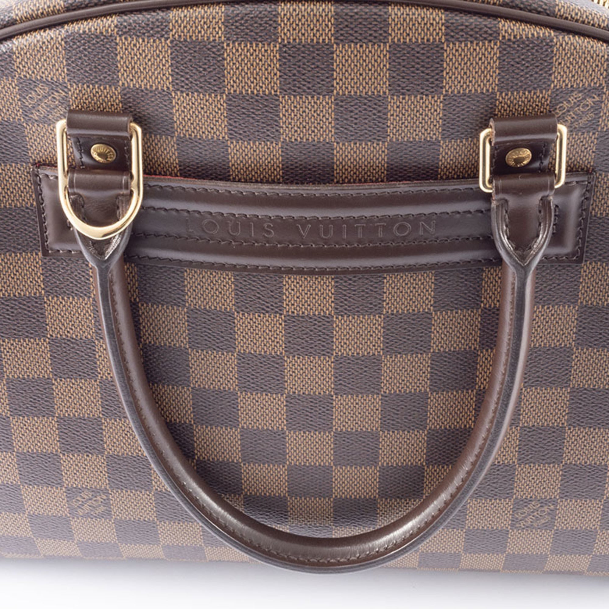 Louis Vuitton Brown Damier Canvas Ebene Damier Canvas Handbag (Pre-Owned)