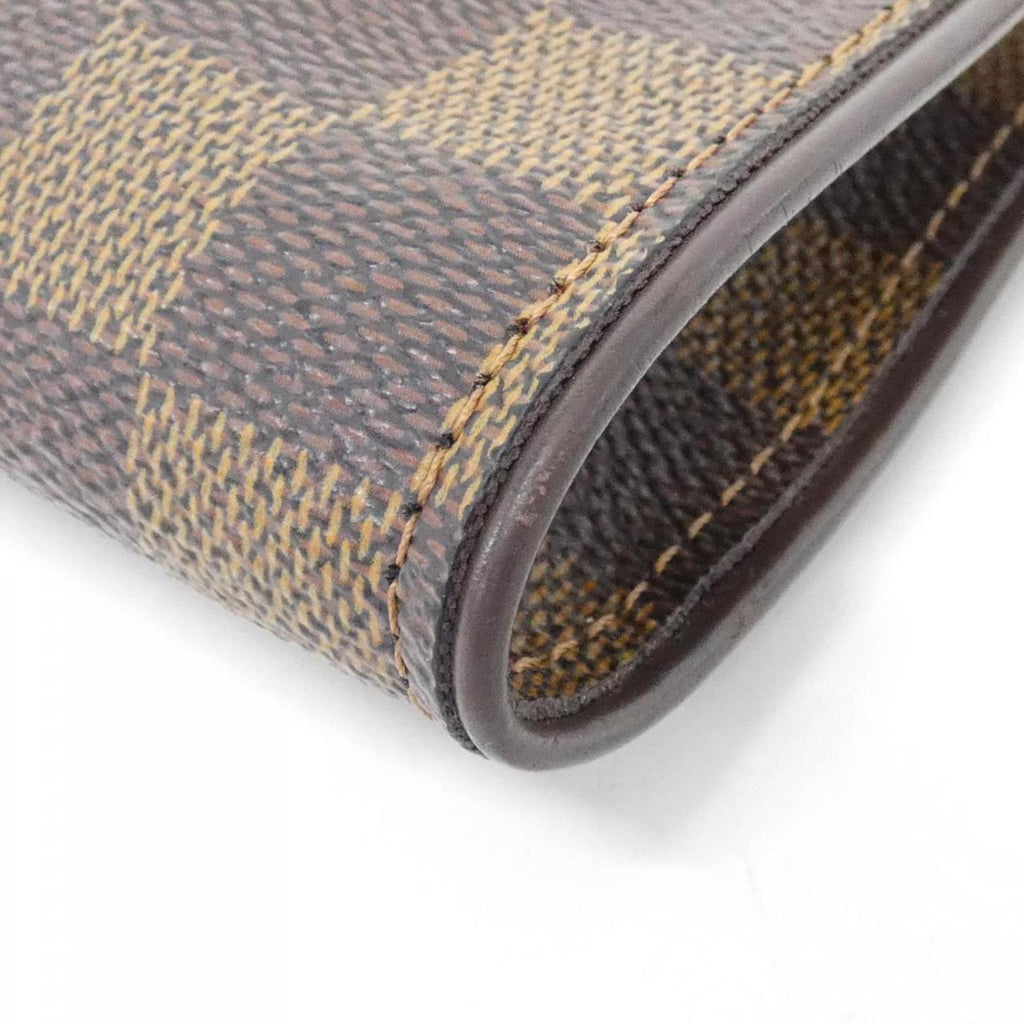 Louis Vuitton Ebene Coated Canvas Shoulder Bag (Pre-Owned)