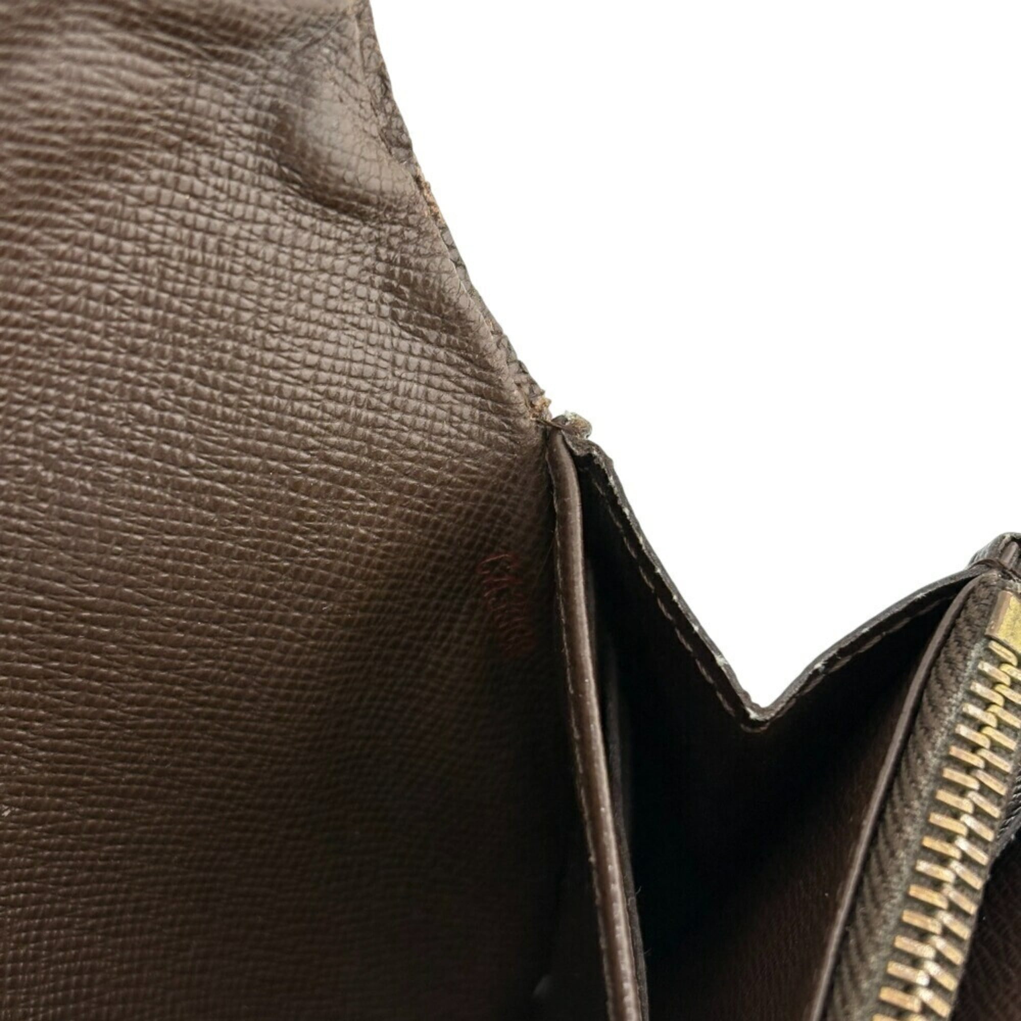 Louis Vuitton Brown Cuir Ombre Leather Coin Purse/Coin Case (Pre-Owned)